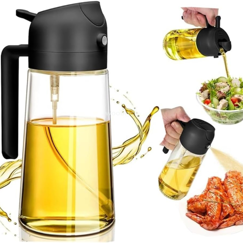 Commercial Kitchen Sprayer - 500ml Glass oil spray kitchen Spray