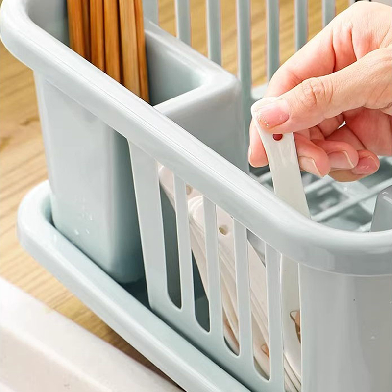 Commercial Kitchen Griddle - Plastic Bowl Rack Water Filtering Dish