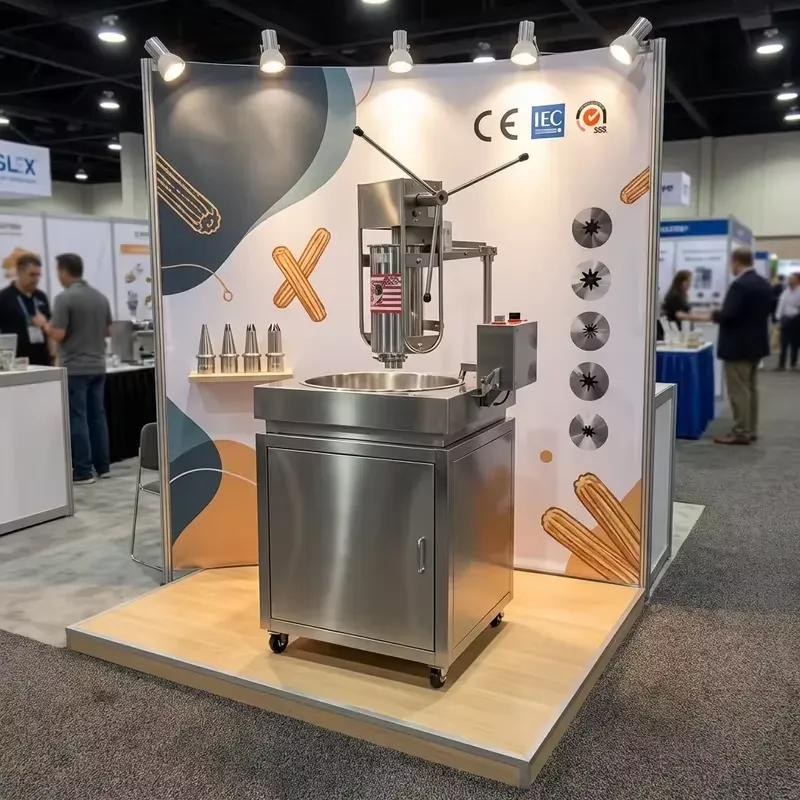 Commercial Kitchen Machinery - 30L Electric Churro Machine Professional Spanish