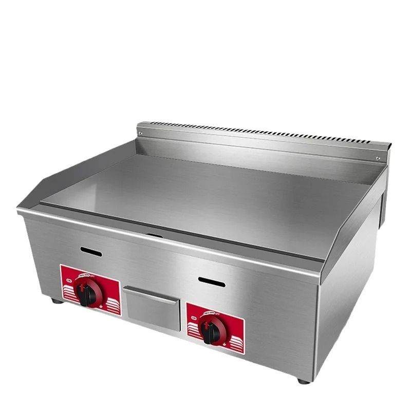 Commercial Kitchen Griddle - Fast Food Restaurant Kitchen Stainless Steel