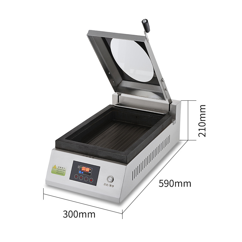Commercial Kitchen Griddle - Fully Automatic Dumpling Frying Machine Commercial