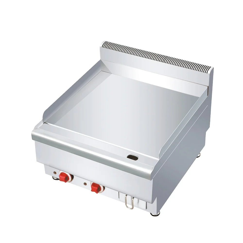 Commercial Kitchen Griddle - Commercial 220V Countertop Flat Electric Fryer