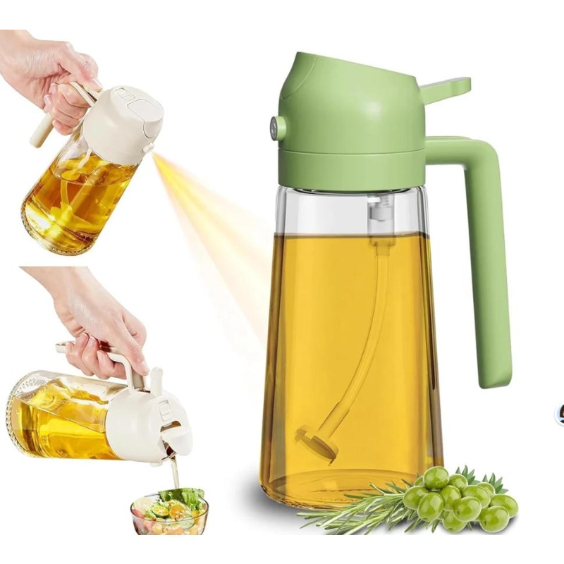 Commercial Kitchen Sprayer - 16oz/470ml Glass Olive Oil Sprayer Mister