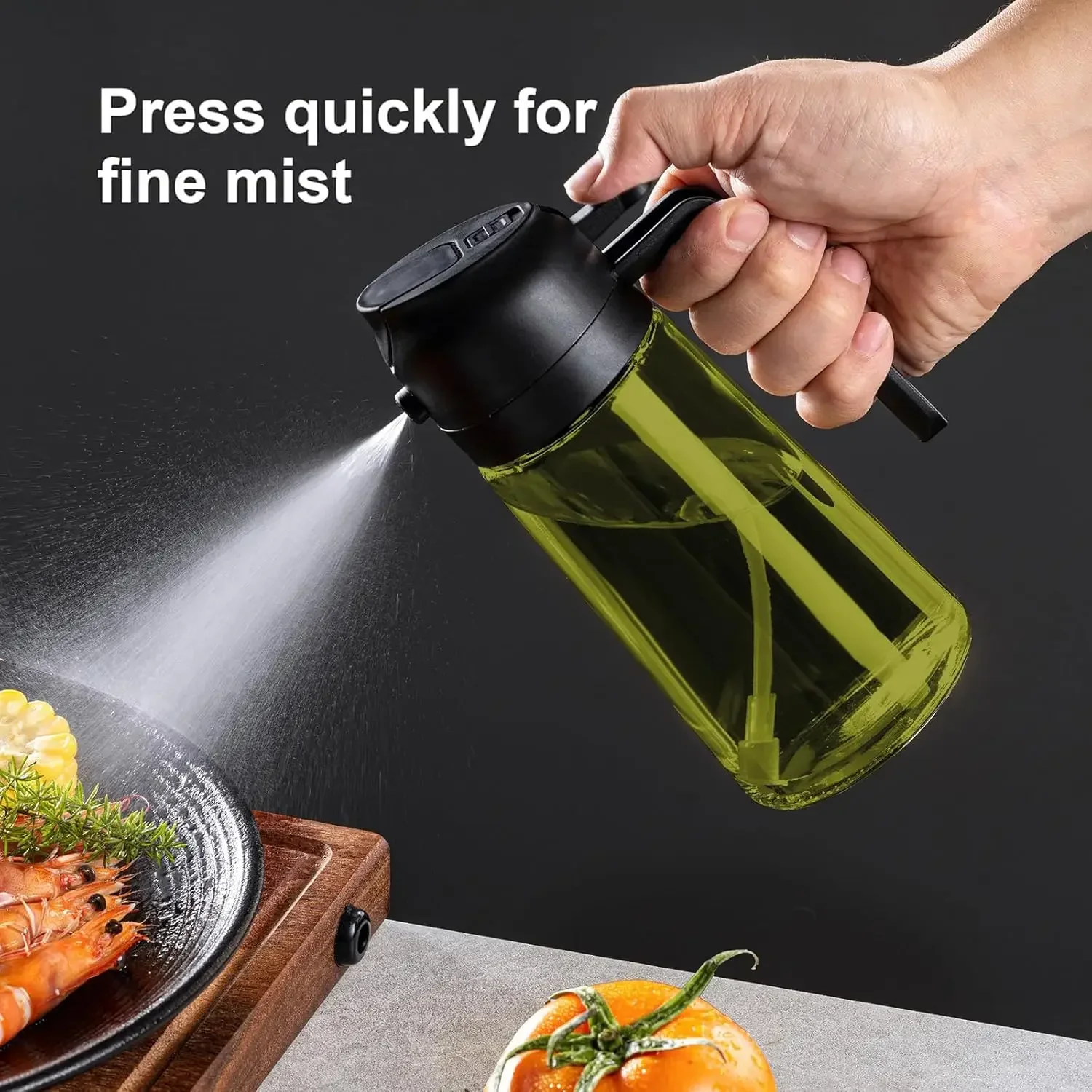 2in1 Black Glass Olive Oil Spr - Commercial Kitchen Sprayer review and price