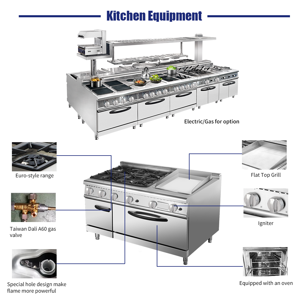 Premium Hotel Restaurant Kitch - Commercial Kitchen Machinery review and price