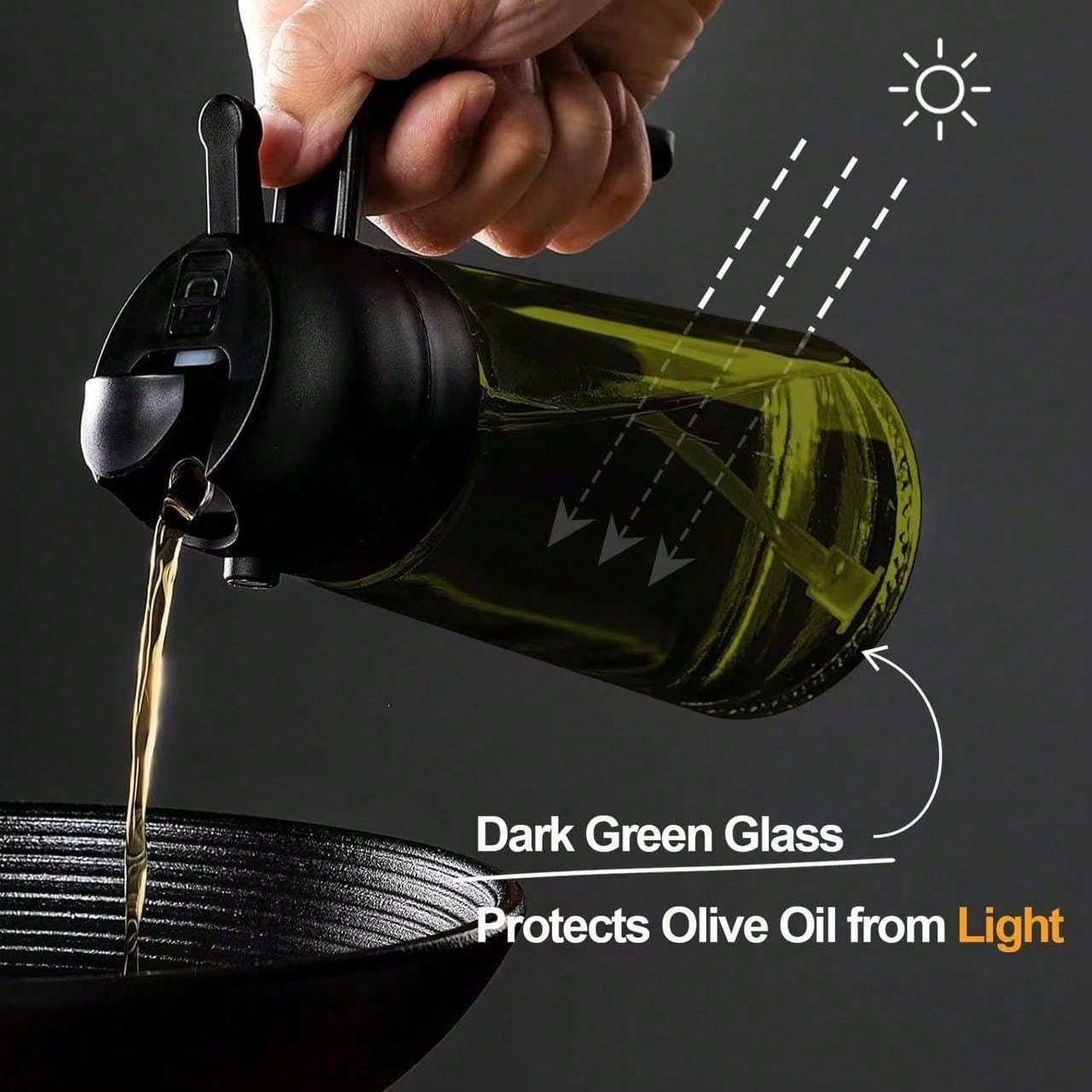 High Grade Olive Oil Dispenser - Commercial Kitchen Sprayer review and price