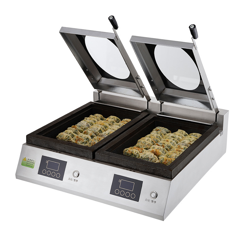 Fully Automatic Dumpling Fryin - Commercial Kitchen Griddle review and price