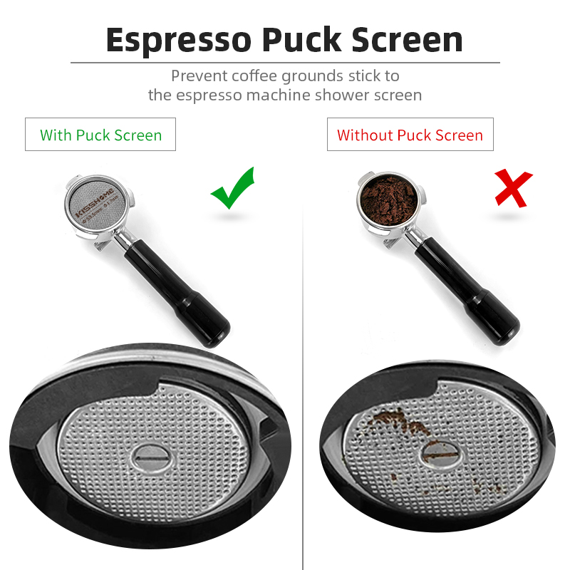 Coffee Puck Screen 51mm 53.5mm - Delonghi Espresso Magnifica review and price