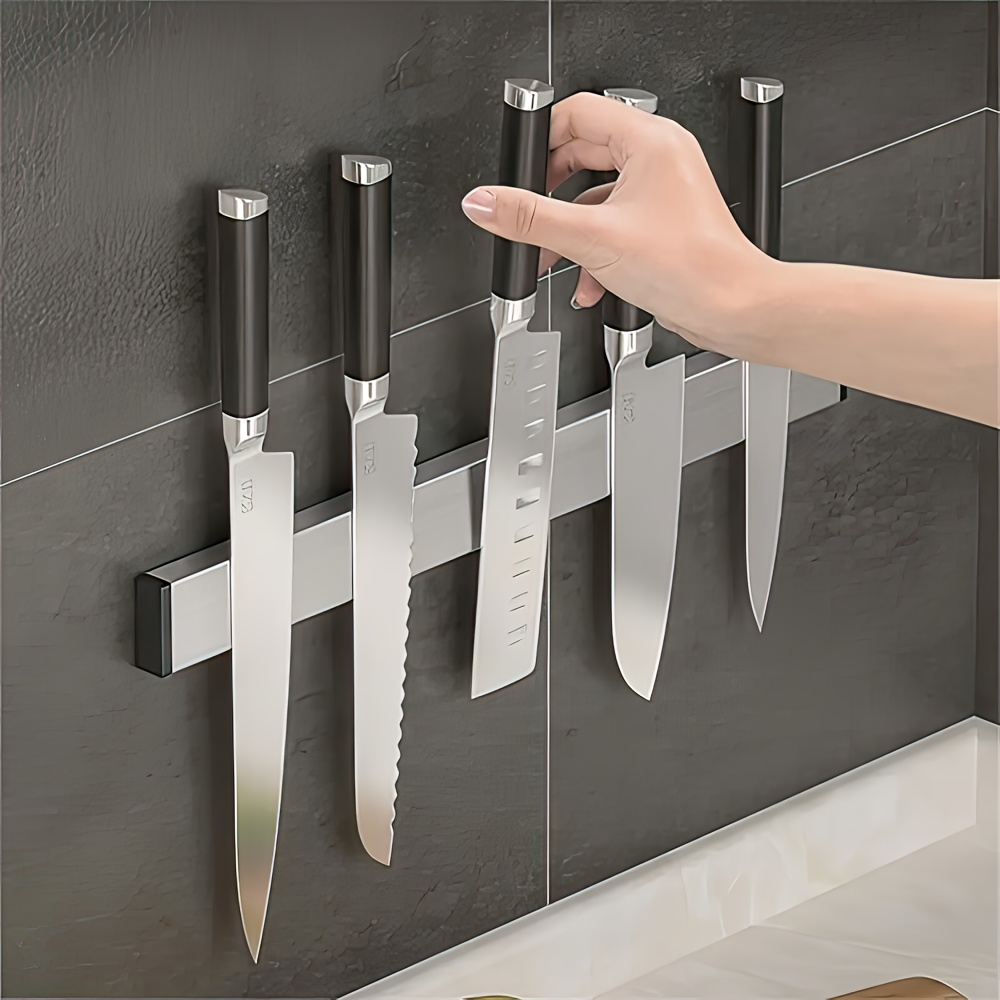 1Pc Magnetic Knife Holder For  - Commercial Kitchen Knife Holder review and price
