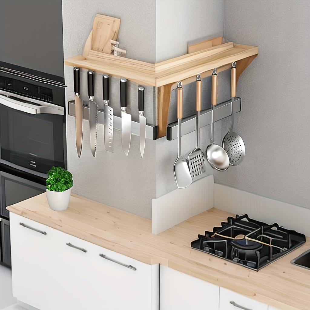 1Pc Magnetic Knife Holder For  - Commercial Kitchen Knife Holder review and price