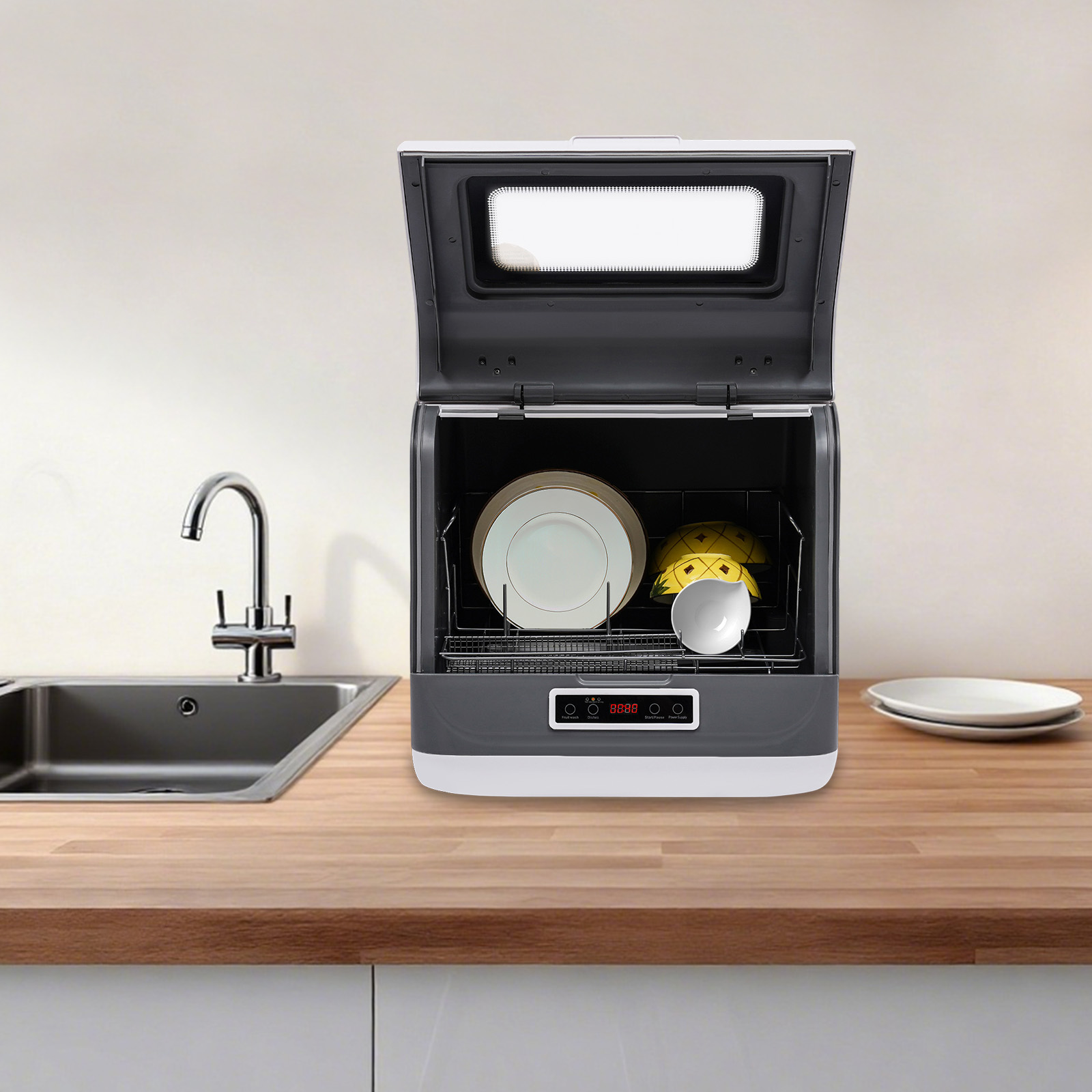 Countertop Dishwasher+800W Rat - Commercial Kitchen Griddle review and price