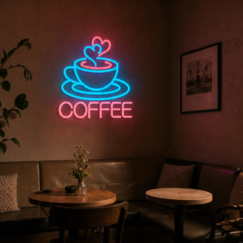 Coffee Neon Sign LED Neon Ligh - Commercial Kitchen Light review and price