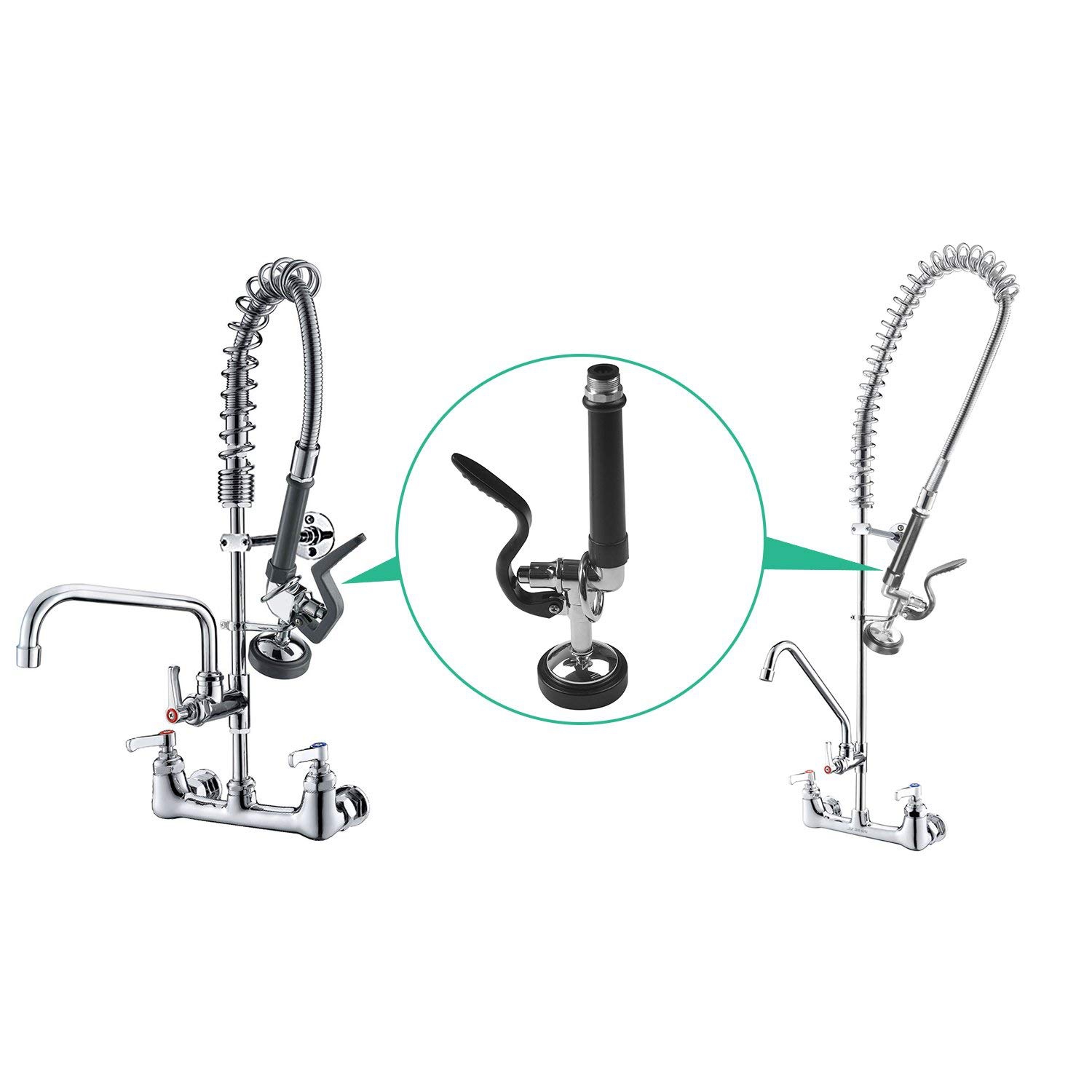 In stock Pre Rinse Sprayer Com - Commercial Kitchen Sprayer review and price